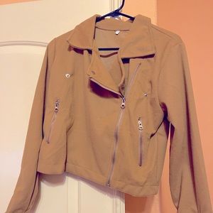 Medium Brown Suede Jacket